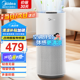 美的（Midea）【空调房加湿必备】加湿器卧室大容量家用AI智能恒湿除菌办公室桌面婴儿母婴空气加湿低噪音礼物 【无雾加湿净润】SZ-2Q50