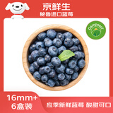 京鲜生 秘鲁进口Camposol蓝莓6盒装16mm+新鲜水果 源头直发
