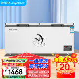 荣事达（Royalstar）冰柜商用大容量全冷冻卧式冰柜家用冷藏冷冻两用冷柜大冰柜冷冻柜 518单温铜管 【一级能效 数显温控】