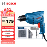 博世（BOSCH）GBM 400 KLE 手电钻400瓦电动螺丝刀手枪钻 自锁夹头15件附件套装