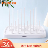日康（rikang）宝宝奶瓶干燥架水杯奶嘴沥水架RK-3624