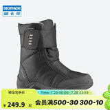 迪卡侬SH100女士雪地靴加厚保暖防水防滑登山徒步棉靴-4006886