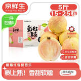 京鲜生树熟软糯胭脂红芭乐 净重5斤单果100g+ 新鲜番石榴 源头直发包邮