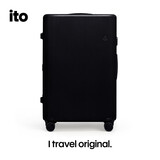 ITO行李箱PISTACHIO大容量商务拉杆箱男女旅行箱托运箱炭黑28英寸