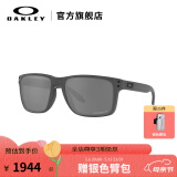OAKLEY欧克利运动眼镜/运动太阳镜方形谱锐智偏光墨镜9417 HOLBROOK XL 谱锐智黑色/偏光-30
