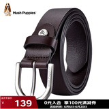 暇步士（Hush Puppies）细皮带女头层牛皮女士皮带ns风学生装饰百搭心机腰带生日礼物