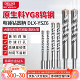 德力西（DELIXI）十字冲击电锤钻头混凝土穿墙钨钢合金打墙打孔DLX-YSZ6【14×160】