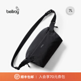 Bellroy澳洲Lite Sling 7L 轻行胸包户外骑行机能磁吸单肩斜挎包轻行包 墨黑色7L