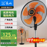 长城（CHANGCHENG）电风扇工业落地扇18吋五叶商务风扇商用工业扇立式摇头电扇家用风扇FS-45(2)II