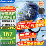 格力（GREE）【升级香薰负离子款】空气循环扇大风力家用电风扇落地扇电扇台地两用轻音低噪遥控款FXD-1905Bg3