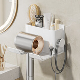 百字吹风机架电吹风支架插头挂钩风筒收纳架电吹风挂架