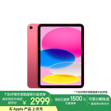 Apple/苹果 iPad(第 10 代)10.9英寸平板 2023年(256GB eSIM版/学习办公娱乐/MUU83CH/A)粉色 蜂窝网络