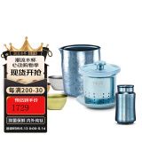 TAIC太可钛度纯钛功夫茶具套装家用简约茶壶泡茶器过滤隔热防烫创意礼 泡茶器+茶叶罐组合（颜色备注）