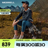迈乐（Merrell）男女款户外越野徒步鞋MOAB GTX防水透气防滑抓地耐磨登山鞋 J036326白黑灰-3 GTX女款 35