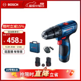 博世（BOSCH）GSB 120 12V充电式手电钻电动螺丝刀家装多功能锂电冲击钻 双电版