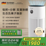诺森柏格（Nocenbeger）空气净化器 家用0臭氧分解除甲醛除菌消除异味除过敏原雾霾二手烟负离子净化器G6plus