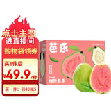 京鲜生 红心珍珠芭乐 番石榴 净重3斤 单果150g+ 生鲜水果水果礼盒