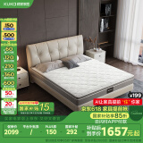 顾家家居（KUKA）乳胶床垫席梦思七区弹簧抑菌防螨面料M1016Z 5G垫plus-1.8X2.0