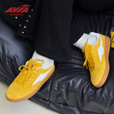 AVIA爱威亚2025新款经典板鞋男女复古（德训）鞋平底运动T头鞋 明黄色 42