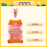 MissBerry贝瑞甜心 果酒 甜酒 低度酒 女生酒 纯发酵 微醺 蜜桃乌龙 300ml