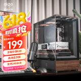 爱国者（aigo）星璨岚 小岚纹韵版 黑色 台式电脑主机箱 垂直风道风冷/M-ATX主板/240水冷/270°海景房/5090显卡