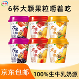 伊利大果粒酸奶260g*6杯（草莓桑葚+草莓黄桃+芒果黄桃）源头直发包邮