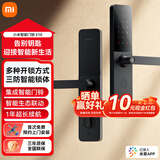 小米（MI）智能门锁E10 C级锁芯 指纹锁电子锁家用门锁 执手式门锁密码锁 小米智能门锁E10（升级NFC解锁）