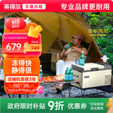 英得尔车载冰箱20L低噪音(≤35分贝)车家两用12V24v-S20灰户外家居用品