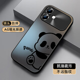 XP适用苹果17手机壳镜头全包iphone17保护套超薄散热磨砂卡通男女款防摔商务高级感-石墨灰靓丽熊仔