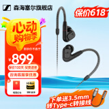 森海塞尔（Sennheiser）IE900/IE600/IE300旗舰级HIFI高保真超宽单动圈单元可拆卸MMCX挂耳式耳机 高保真发烧有线耳机耳塞 IE200 【热款HIFI高保真】