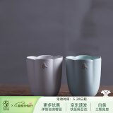 万仟堂（Edenus）主人杯 品茗杯  喝水杯 马克杯 陶瓷茶杯 中式泡茶杯  四季杯 春·粉青釉