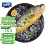海名威 冷冻宁德黄花鱼600g/条 大黄鱼 深海鱼 生鲜鱼类 海鲜水产