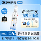 发迹生发喷雾米诺地尔酊90ml 5%浓度男女士专用防脱育发原液治疗斑秃脂溢性严重脱发际线增长药搽剂美匠师