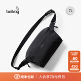 Bellroy澳洲Lite Sling 7L 轻行胸包户外骑行机能磁吸单肩斜挎包轻行包 墨黑色7L
