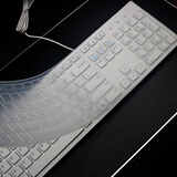 天翅键盘膜适合Dell戴尔一体机KB216 P T台式键盘保护膜键盘套全覆盖凹凸防尘防水保护膜 透明 戴尔KB216