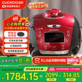 福库（CUCKOO）饭煲韩国原装进口打铁名匠内胆IH加热智能预约多功能高压力饭煲5L 4-5人CRP-HU1058SK/H