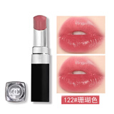 香奈儿（Chanel）可可小姐炫色口红coco bloom银黑细管唇膏圣诞情人节送女朋友礼物 122#珊瑚色
