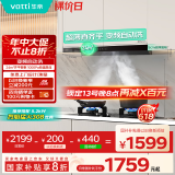 华帝（VATTI）【国家补贴20%】超薄平嵌欧式变频24风量大吸力自清洁脱排抽油烟机家电齐平橱柜以旧换新i11256