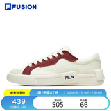 FILA FUSION斐乐潮牌POP帆布鞋女鞋2025春夏运动鞋休闲板鞋