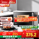 美的（Midea）微碳系列 家用微波炉烤箱一体机 杀菌智能家用 800W速热20L大容量 6代变频 （PC20M5W）