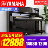 【限量促销】日本制 雅马哈钢琴 YAMAHA 二手钢琴 U1/U2/U3 日本原装进口立式钢琴 U1【高121CM初学考级】 进口钢琴+送货入户+全国联保+终身售后