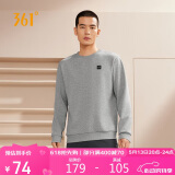 361°卫衣男士春秋季圆领运动休闲服外套长袖套头上衣652334801D-2