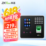 ZKTECOZKTeco 熵基科技ZK3960智能人脸+指纹识别考勤机指纹式打卡机签到机器上班刷脸识别面部考勤 BK100人脸+指纹（黑色） 标配