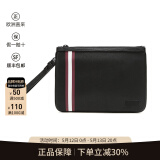 巴利（BALLY）新品 男士PVC手拿包男包520礼物男 BEX MD OF 36 6226508 黑色红白