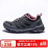 探路者徒步鞋 男女秋冬新款休闲耐磨防滑运动登山鞋子TFAACL91920/92920 深灰\黑色（女） 36