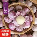 京喜自营云南蒜独头蒜调料京东买菜蔬菜新鲜独头蒜 【精选】独头蒜（单果2CM-） 3斤 毛重