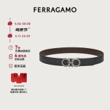 菲拉格慕（Ferragamo）男士双面GANCINI可调式腰带 0464231_C_105（礼物送男友）