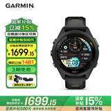 佳明（GARMIN）FR265S血氧心率跑步户外运动智能手表跑马表Forerunner265S极夜黑