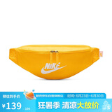 耐克（NIKE）男女腰包 单肩包斜挎包胸包休闲包DB0490-845 橙黄