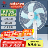 华生（Wahson）电风扇/台扇/落地扇/低音风扇/大风量家用定时电扇空调伴侣交流定频电风扇 FT-A1401 
